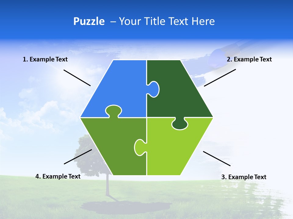 Macro Entomology Shine PowerPoint Template