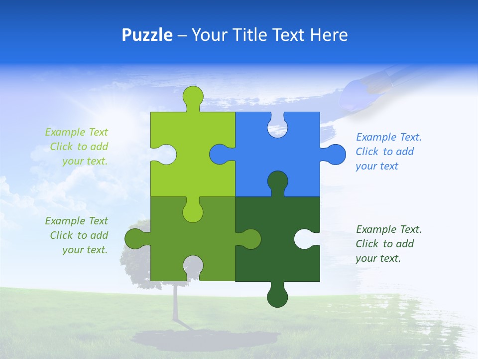 Macro Entomology Shine PowerPoint Template