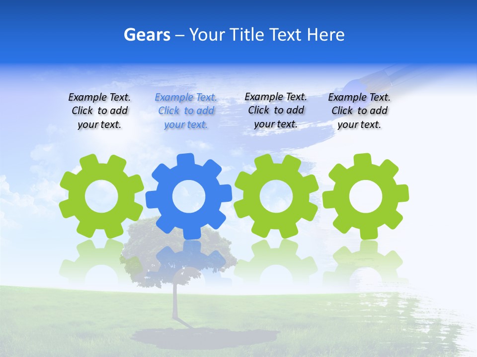 Macro Entomology Shine PowerPoint Template