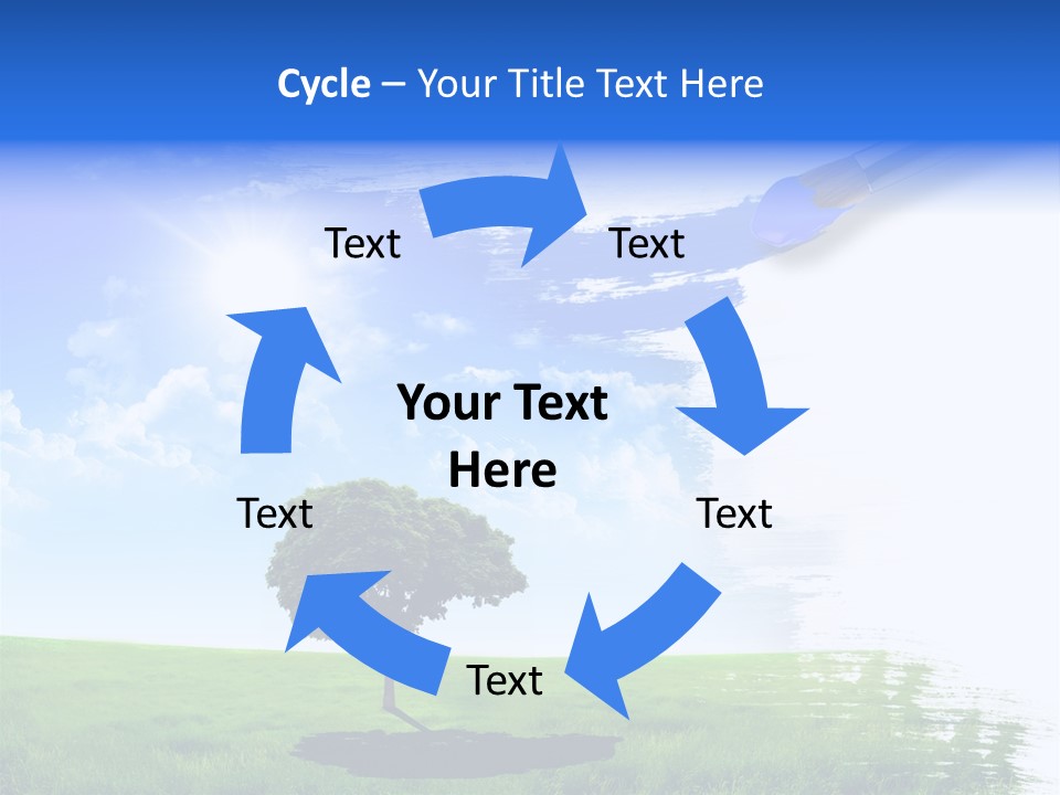 Macro Entomology Shine PowerPoint Template