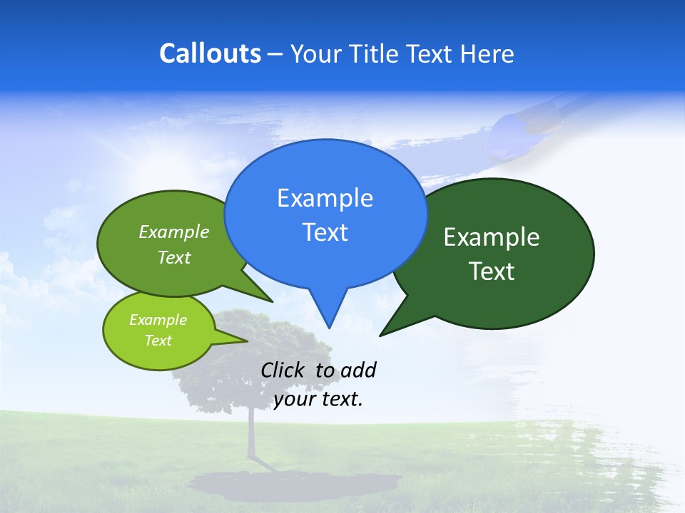 Macro Entomology Shine PowerPoint Template