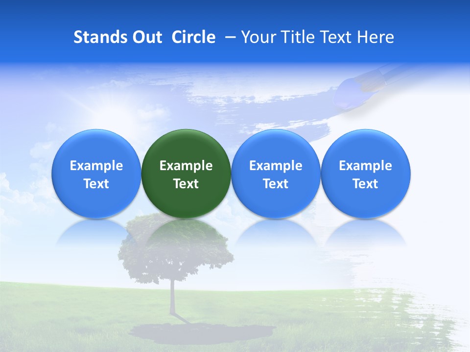 Macro Entomology Shine PowerPoint Template