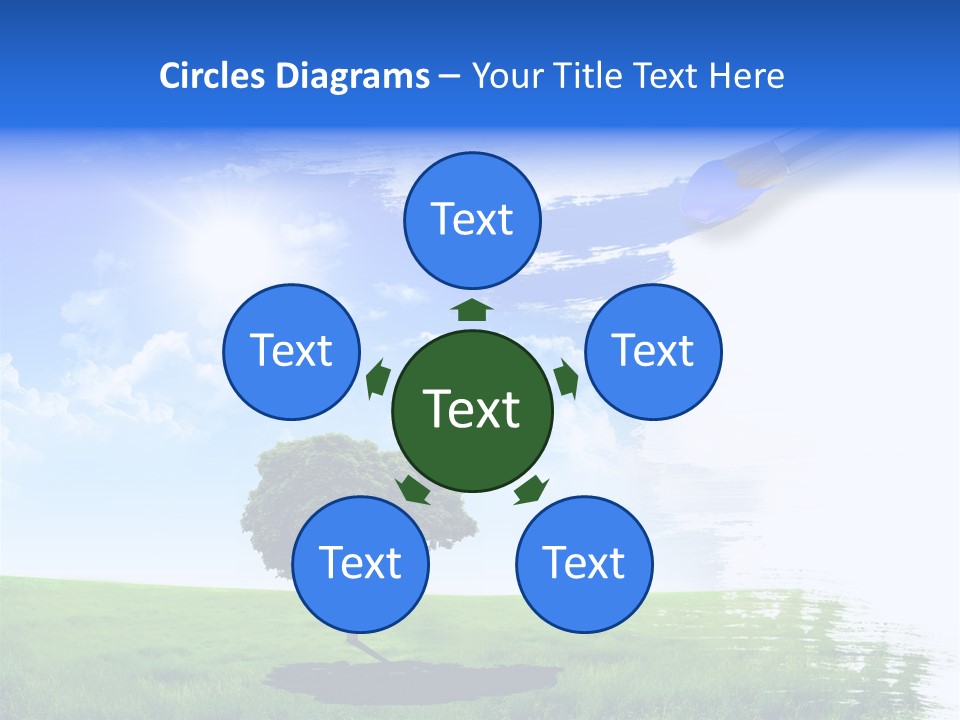 Macro Entomology Shine PowerPoint Template