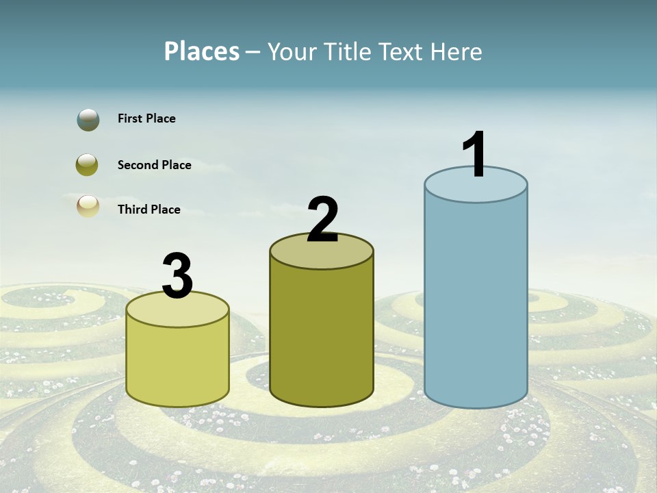 May Spiral Seam PowerPoint Template