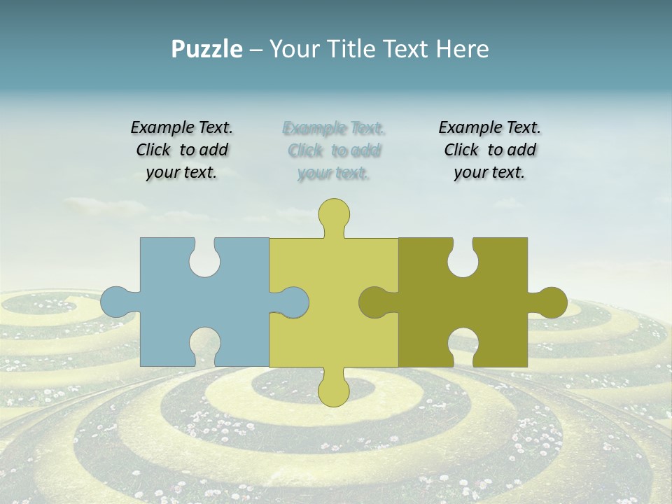 May Spiral Seam PowerPoint Template