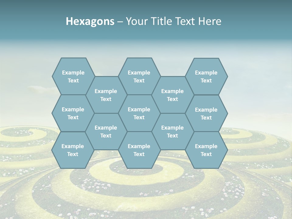 May Spiral Seam PowerPoint Template