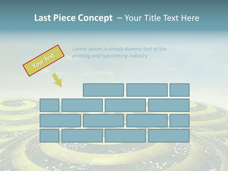 May Spiral Seam PowerPoint Template