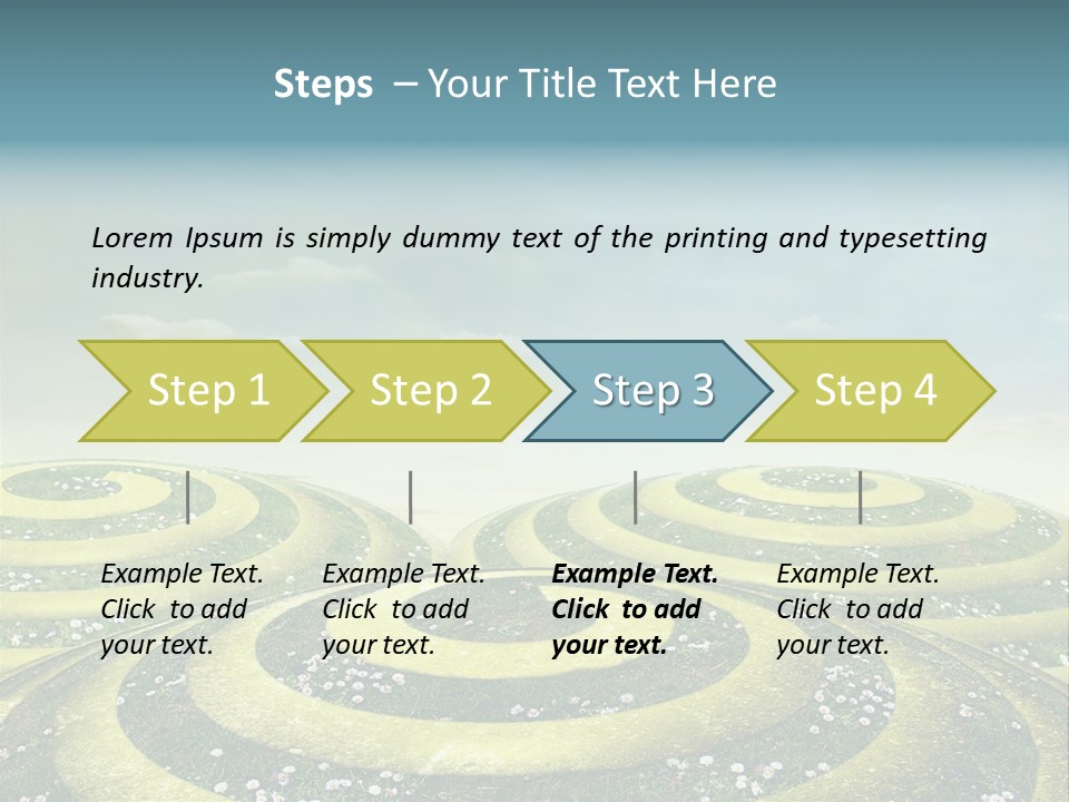 May Spiral Seam PowerPoint Template