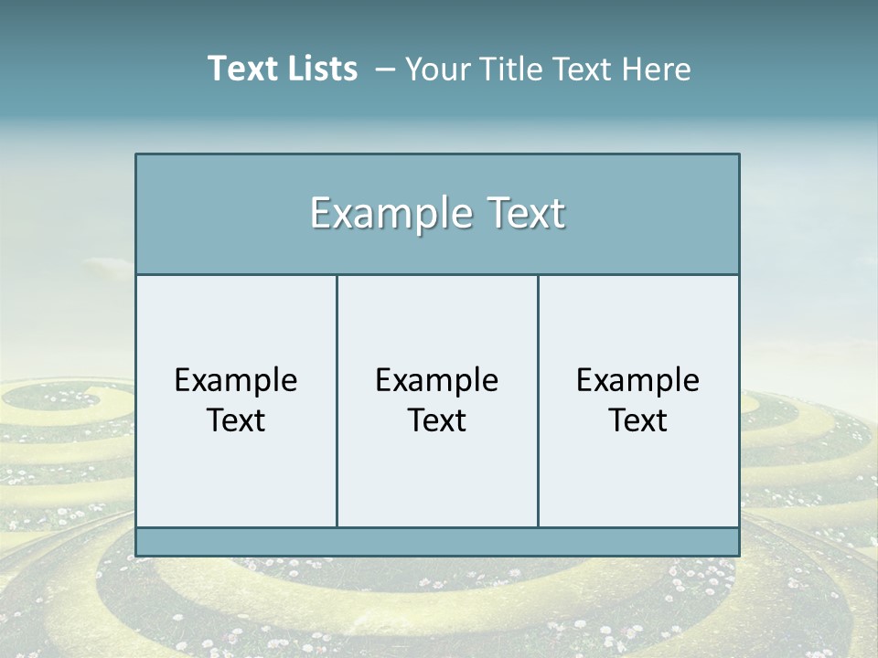 May Spiral Seam PowerPoint Template