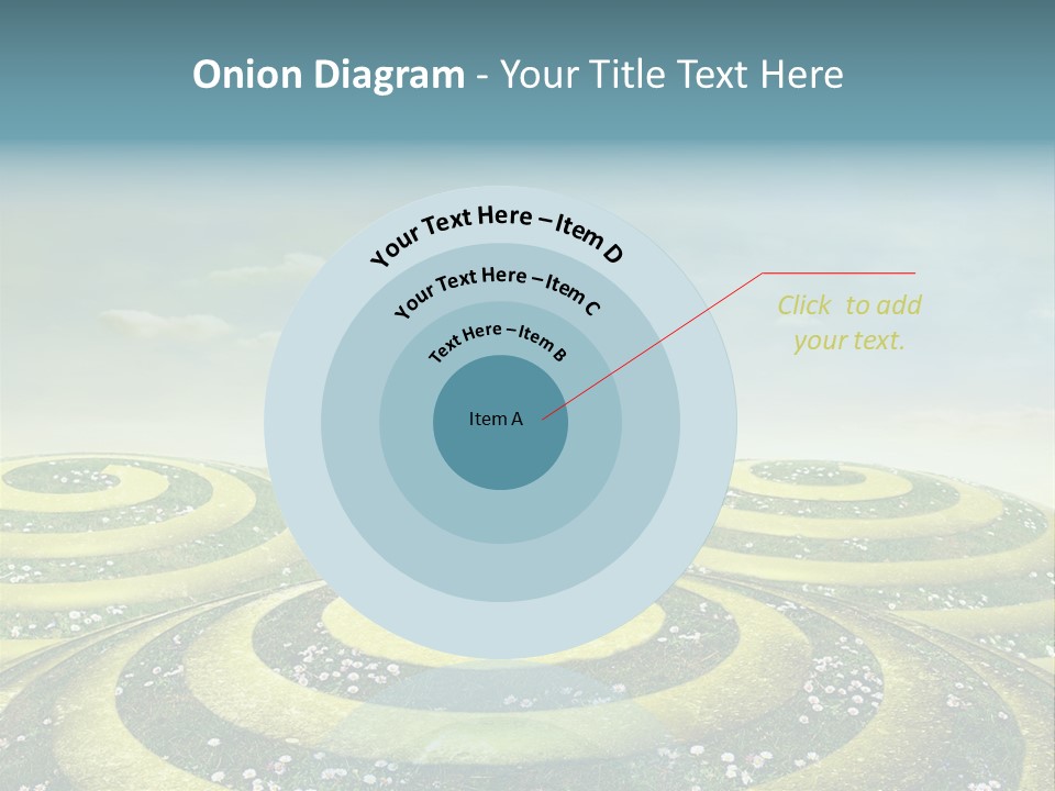 May Spiral Seam PowerPoint Template