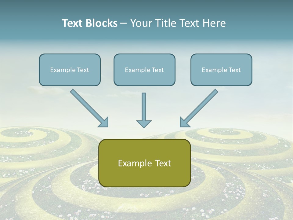 May Spiral Seam PowerPoint Template