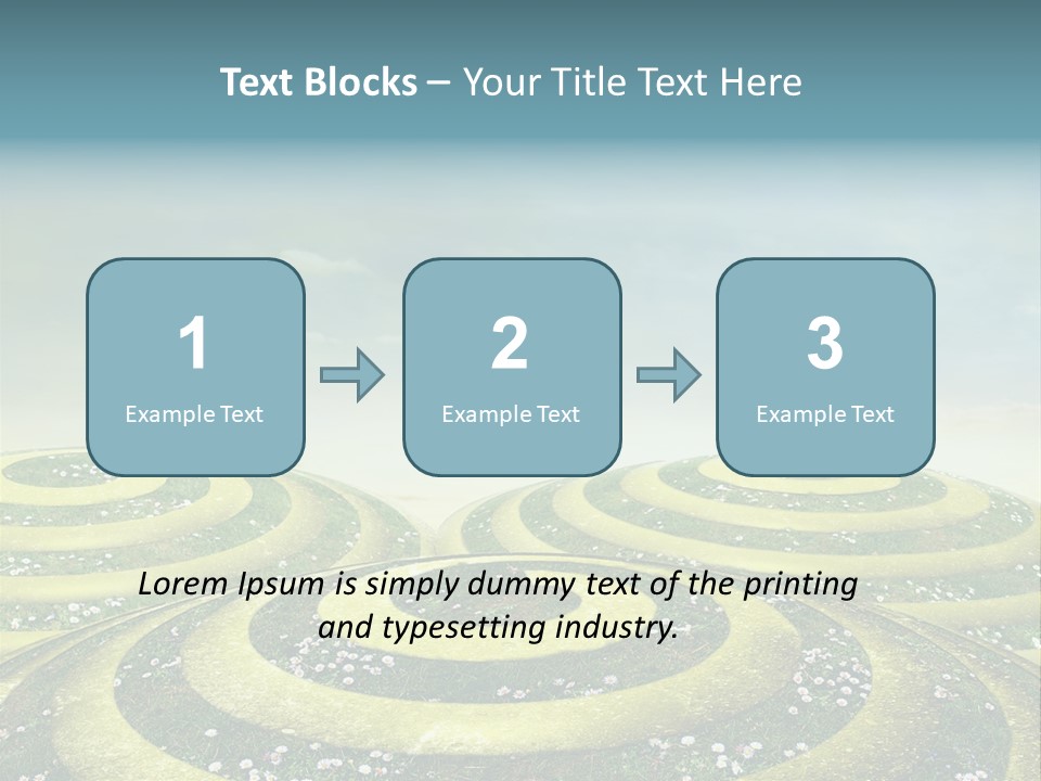 May Spiral Seam PowerPoint Template