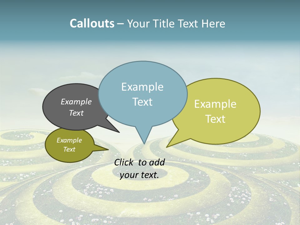May Spiral Seam PowerPoint Template