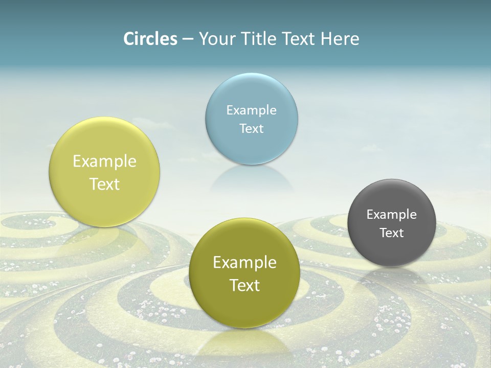 May Spiral Seam PowerPoint Template