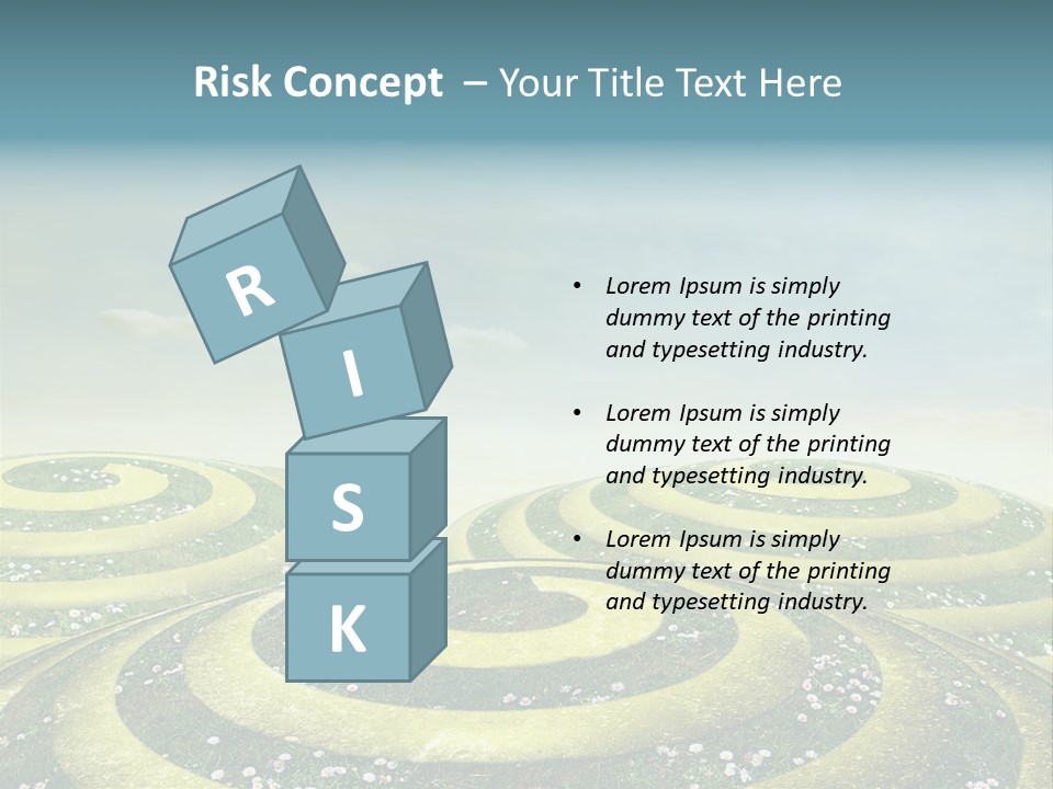 May Spiral Seam PowerPoint Template