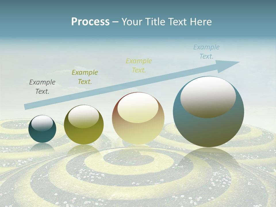May Spiral Seam PowerPoint Template