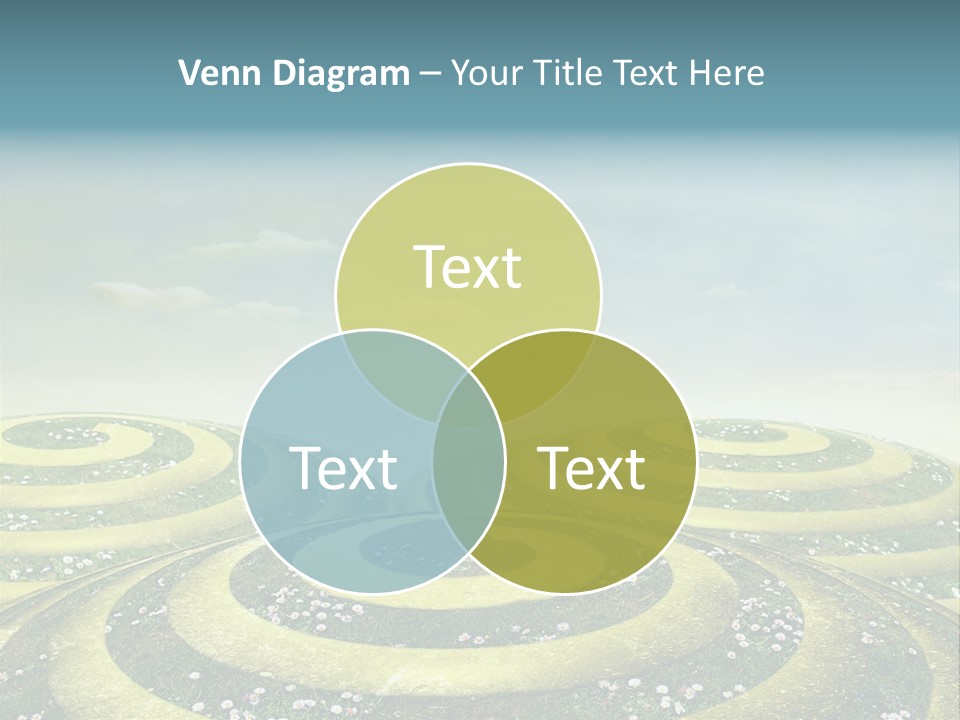 May Spiral Seam PowerPoint Template