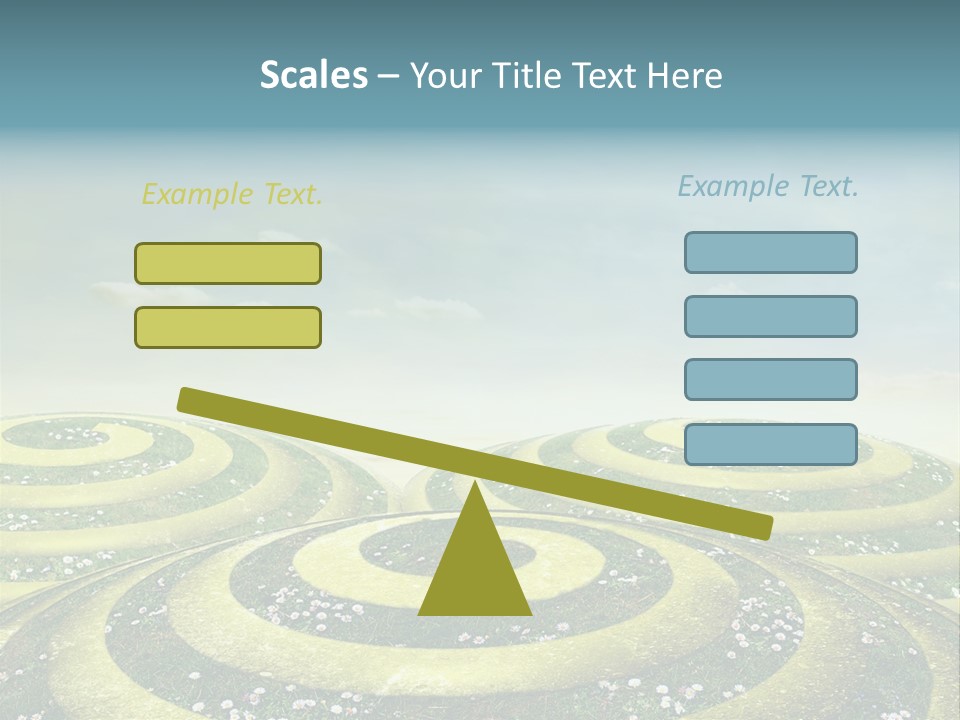 May Spiral Seam PowerPoint Template