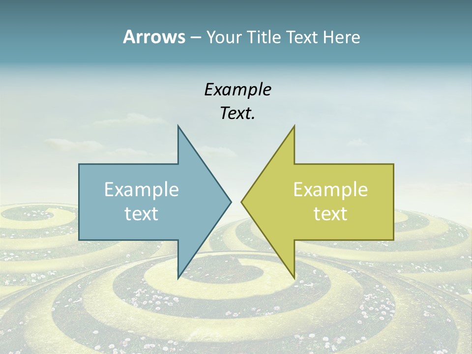 May Spiral Seam PowerPoint Template