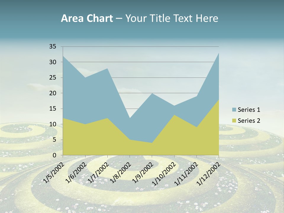 May Spiral Seam PowerPoint Template