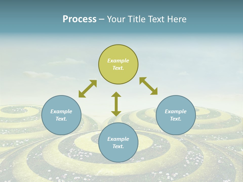 May Spiral Seam PowerPoint Template