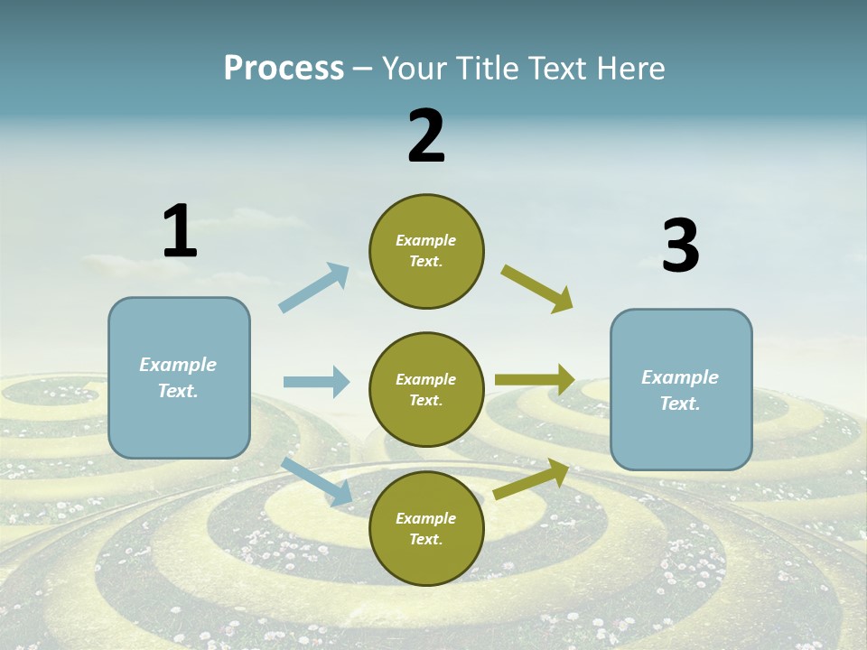 May Spiral Seam PowerPoint Template