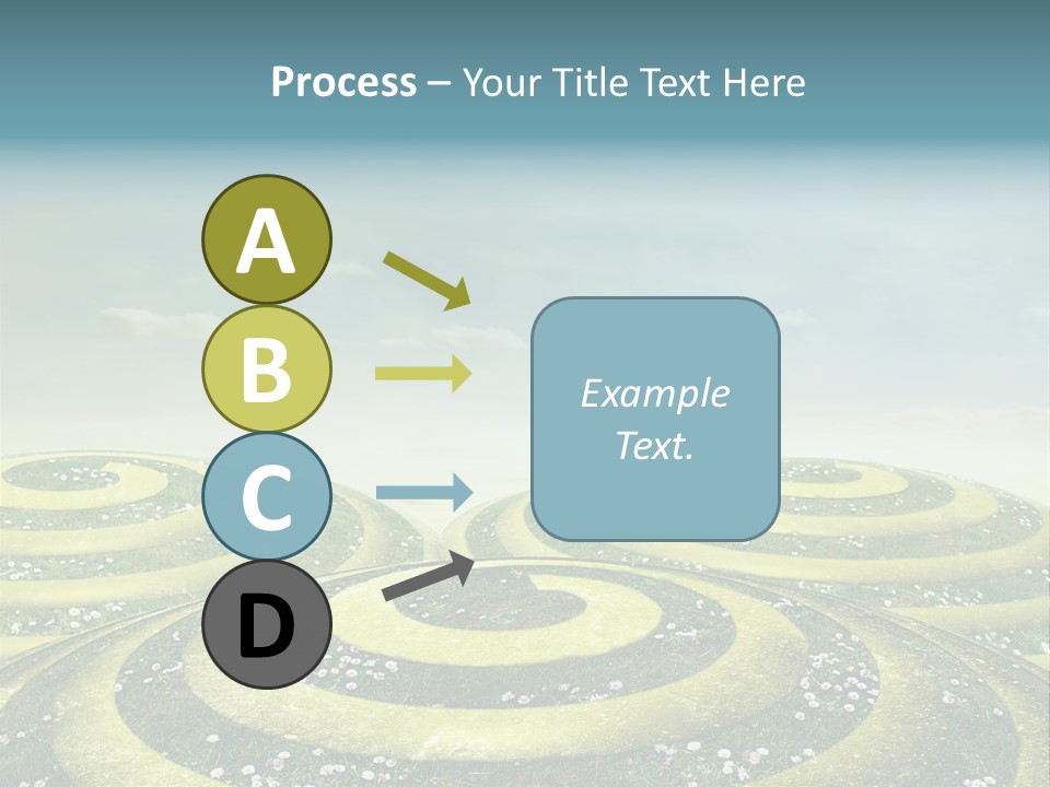 May Spiral Seam PowerPoint Template