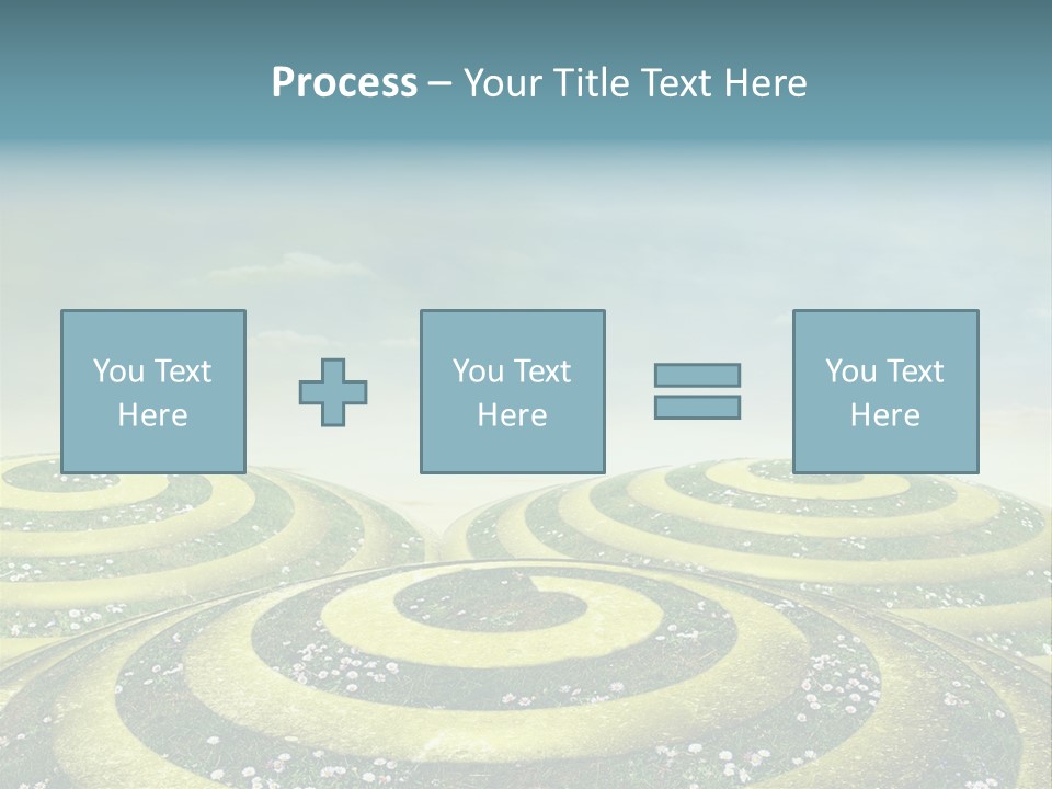May Spiral Seam PowerPoint Template
