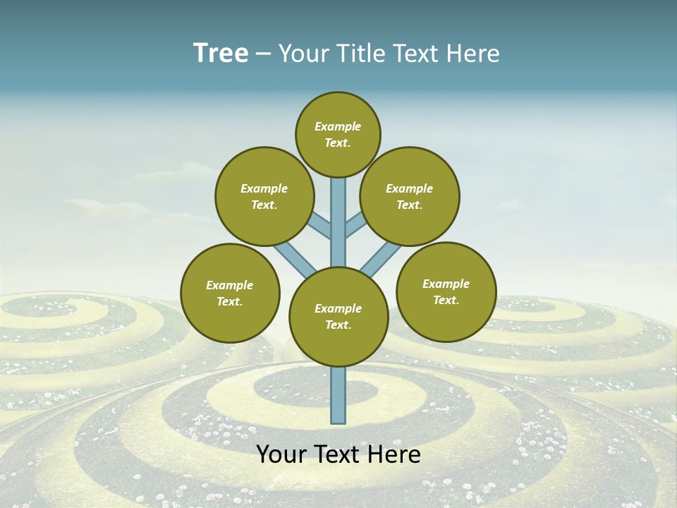 May Spiral Seam PowerPoint Template