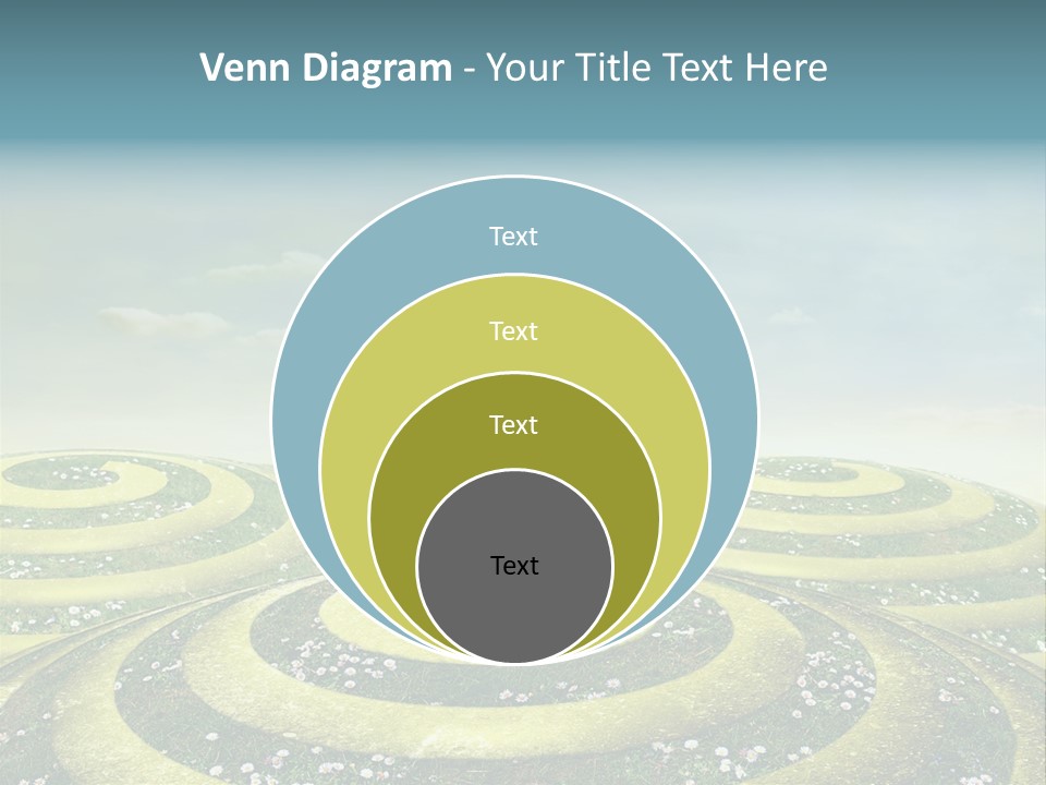 May Spiral Seam PowerPoint Template
