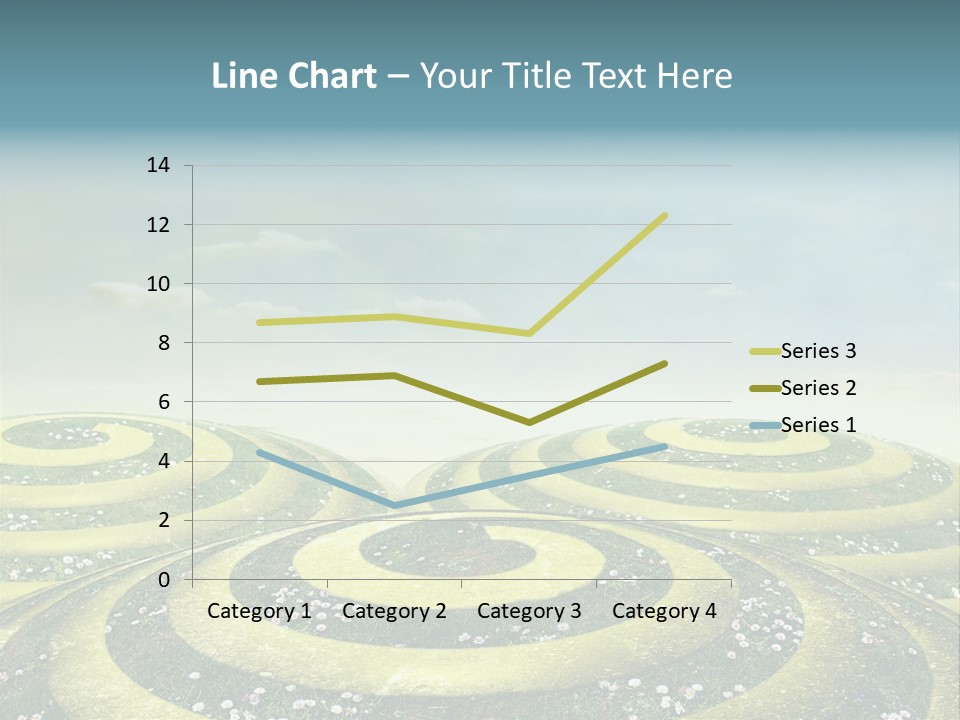 May Spiral Seam PowerPoint Template