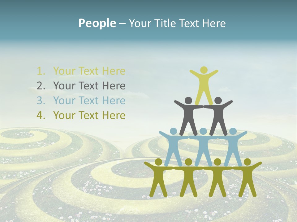 May Spiral Seam PowerPoint Template