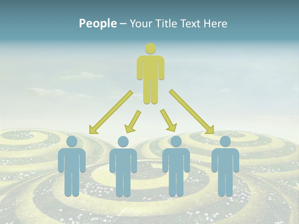 May Spiral Seam PowerPoint Template