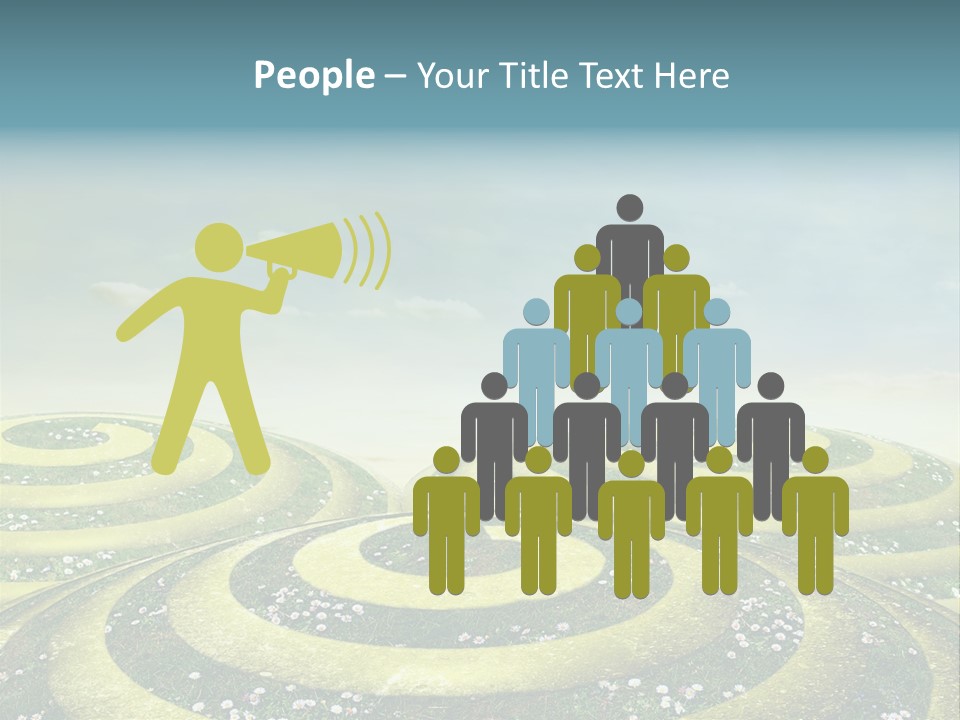 May Spiral Seam PowerPoint Template