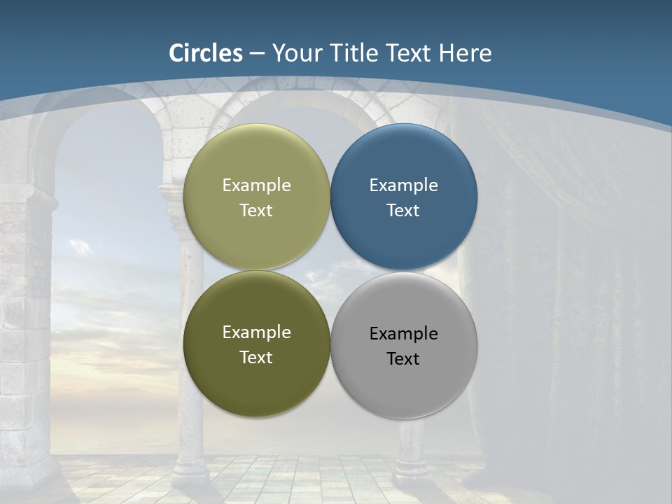 Palace Antique Europe PowerPoint Template