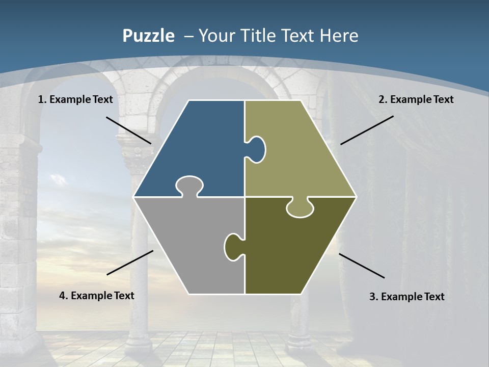 Palace Antique Europe PowerPoint Template