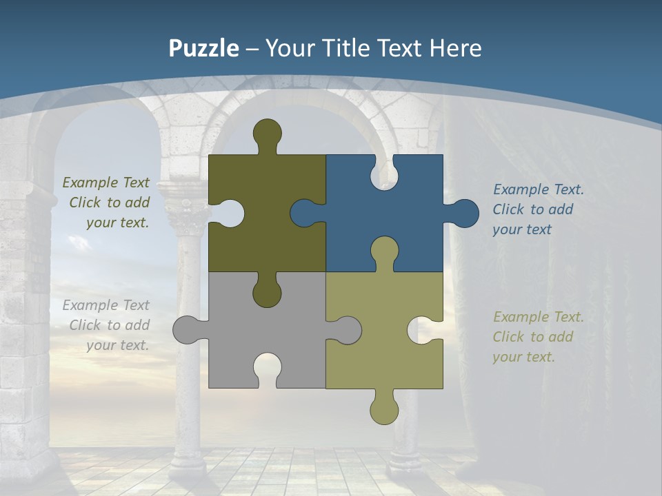 Palace Antique Europe PowerPoint Template