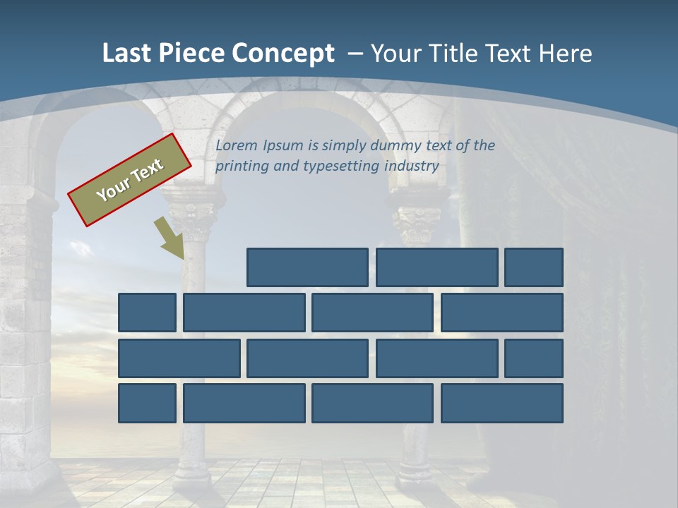 Palace Antique Europe PowerPoint Template