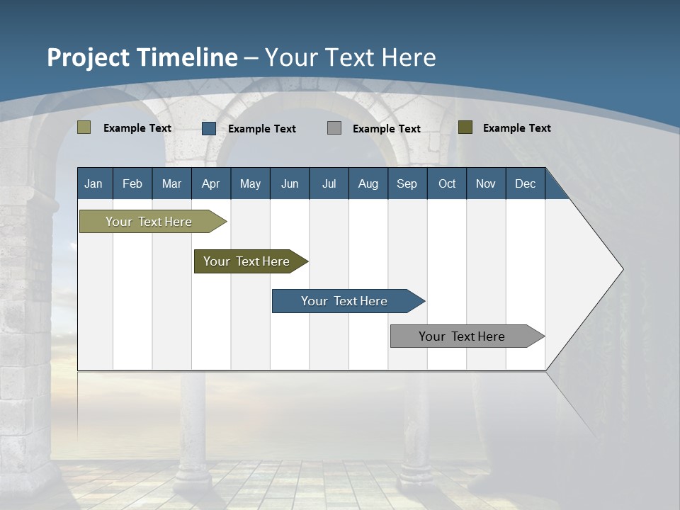 Palace Antique Europe PowerPoint Template