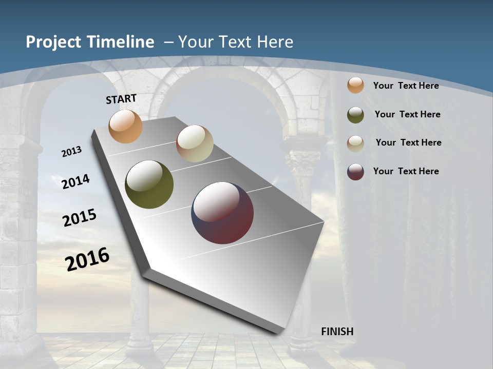 Palace Antique Europe PowerPoint Template