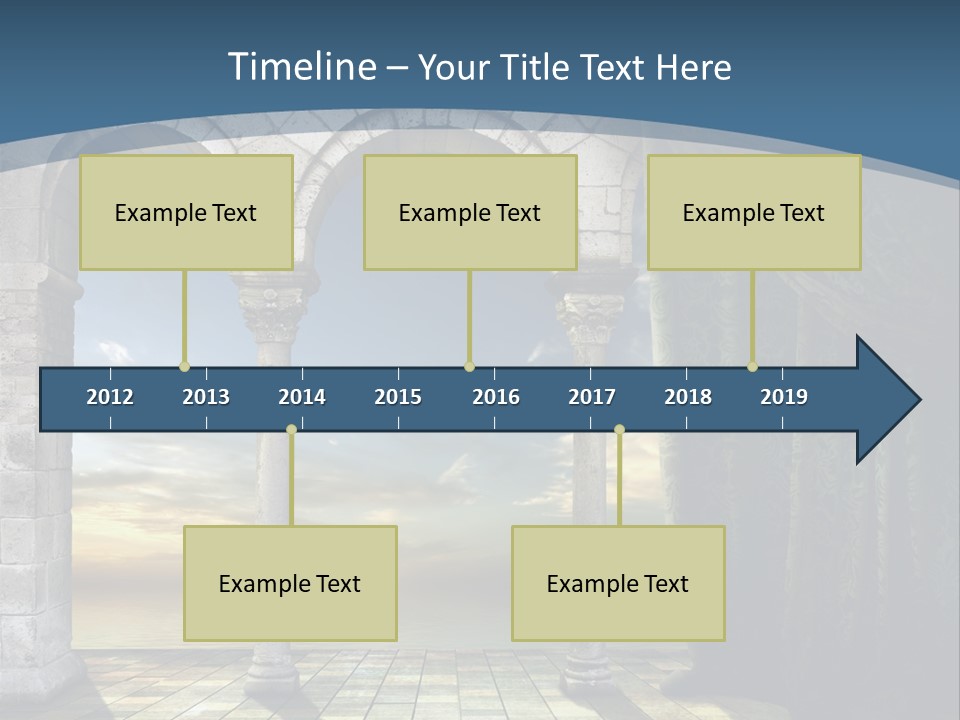 Palace Antique Europe PowerPoint Template