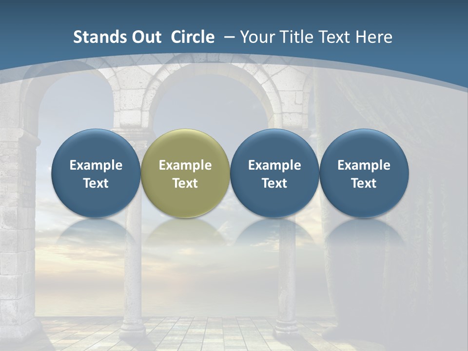 Palace Antique Europe PowerPoint Template