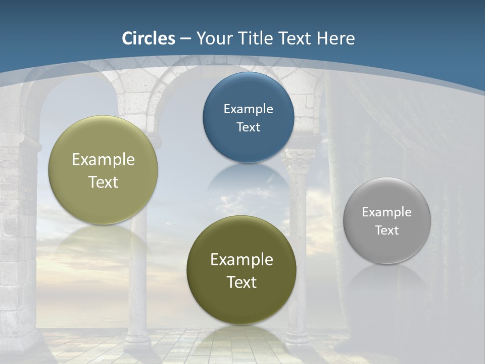 Palace Antique Europe PowerPoint Template