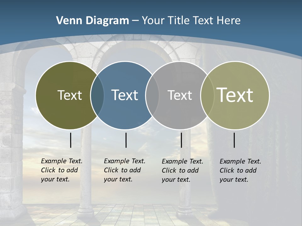 Palace Antique Europe PowerPoint Template