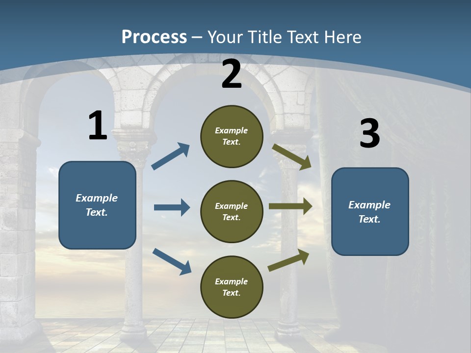 Palace Antique Europe PowerPoint Template