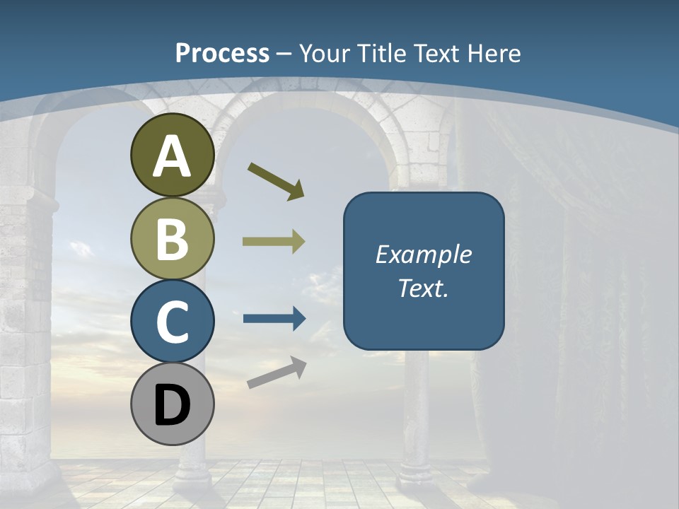 Palace Antique Europe PowerPoint Template