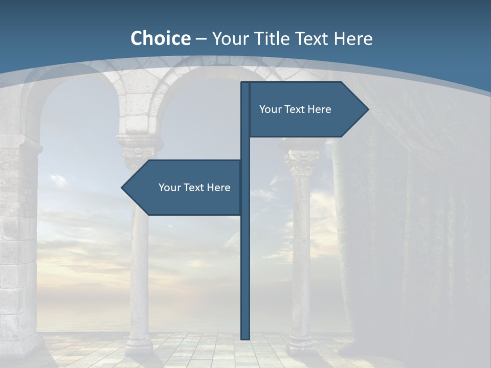 Palace Antique Europe PowerPoint Template