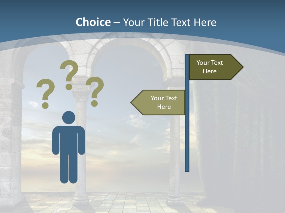 Palace Antique Europe PowerPoint Template
