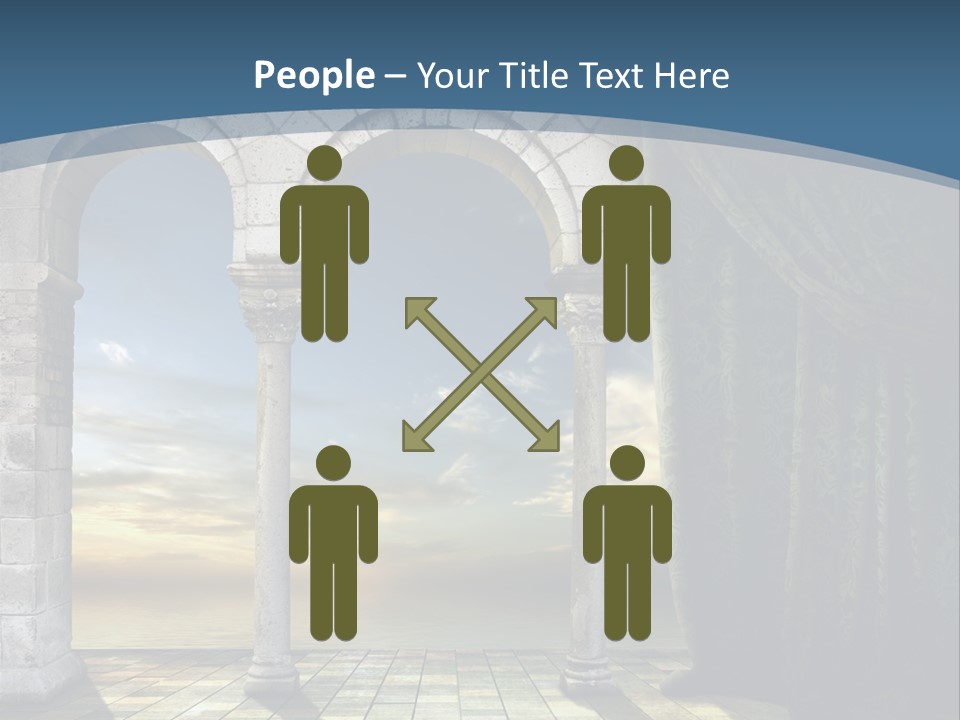 Palace Antique Europe PowerPoint Template