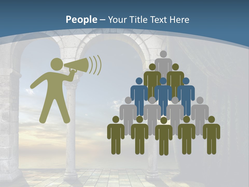 Palace Antique Europe PowerPoint Template